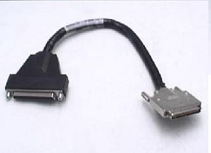IBM/Amphenol External SCSI Converter Cable HD68(68-pinF)/VHDCI(mini68-pinM), 0.3m, p/n: 76H0518, FRU: 01K6487, OEM ( )