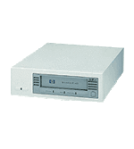 Streamer Hewlett-Packard (HP) SureStore DLT VS80e (DLT1) C7503A, 80/160GB Ultra SCSI LVD/SE, external tape drive  (cтример)