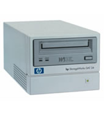 Streamer Hewlett Packard (HP) SureStore DAT24e C1556A/B, DDS-3, 12/24GB, 4mm, external tape drive, p/n: C1556-60003  ()