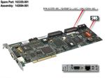 Compaq Proliant ML350 G1 Server Feature Board, 2x68-pin int, LAN 10/100, VGA, p/n: 163355-001, 143004-001, OEM ( )