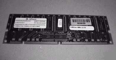 SDRAM DIMM Compaq 512MB, PC100 (100MHz), ECC, p/n: 110959-042 (ProLiant CL380, DL760 G2, DL380, ML330, Tasksmart C600, C900, C1200R, C1500R, C2000, C2500, OEM ( )