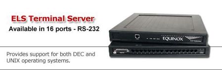 Avocent/Equinox ELS-16 II 16-ports Serial Terminal Server, retail ( )