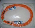 Alcoa Fujikura Fibre Optic cable 50/125 zipcord (UL), Fibre Channel, Duplex SC-SC, M594568-027, 234451-005, p/n: C172281-005, 5.0m, OEM (кабель соединительный)
