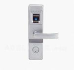 ADEL fingerprint lock ADEL-E3F4; Unlocking: Fingerprint, PIN/code, Mechanical Key; Total 138 fingerprint users; Integrated cast steel. Stainless steel finish (       )