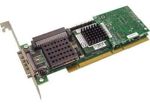RAID controller DELL PERC4/SC (LSI53C1020), SCSI LVD Ultra320 (U320), 1 channel, 64MB Cache, PCI 64bit/66MHz, p/n: C4372, J4588, 1U295, Low Profile (LP), OEM ()