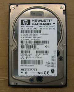 HDD Hewlett-Packard (HP) 36.4GB, 10K rpm , Ultra160 (U160) SCSI, p/n: D9419A, 80-pin, OEM ( )