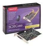 Controller Adaptec ASC-19160, ext: 1x50pin, int: 1x68pin, 1x50pin, Ultra160 (Ultra3) SCSI, up to 15 devices, PCI, OEM (контроллер)