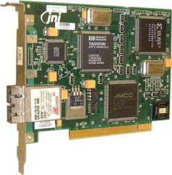 JNI FibreStar FCI-1063 PCI-to-Fibre Channel Host Bus Adapter (HBA), Full Speed Fibre Channel interface 1GB's, OEM ()