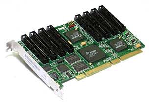 RAID Controller 3Ware Escalade 3W-7810, ATA/IDE, RAID levels: 0, 1, 10, 5, JBOD, up to 8 HDD, 8-port, 2MB cache, PCI-X 64-bit, OEM ()