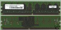 IBM 512MB DDR2 PC2-4200U-444-12-D3 ECC SDRAM 240-pin Memory DIMM, p/n: 36P3340, FRU: 30R5121, OEM ( )