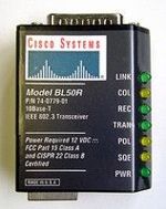 CISCO Systems BL50R 10Base-T IEEE 802.3 Transeiver, p/n: 74-0779-01  (трансивер)