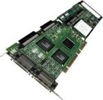 AMI/LSI Logic MegaRAID Elite 1500 (Series 467) Ultra2 SCSI 2-channel controller, 128MB Cache, BBU, PCI-X, Raid Levels: 0,1,3,5,10,30,50, OEM ()