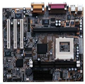 Motherboard EliteGroup P6IWT-Me, 1xCPU Slot1 + 1xCPU S370, i810 chipset, up to 512MB SDRAM, 3xPCI, video onboard, sound onboard, Micro ATX  ( )