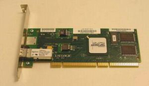 LSI Logic LSI409190 2GBs Fibre Channel (FC) Host Bus Adapter (HBA), 1 port (Single Channel), 64-bit PCI-X 66MHz, box (контроллер)