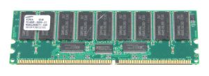 DELL Memory RAM DIMM 1GB DDR, PC1600 (200MHz) ECC REG CL2.0, M383L2828DT1-CAO, DPN: 24956, OEM (модуль памяти)