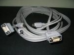 Hewlett-Packard (HP) J1463A HP Console Switch cable VGA/KB/MOUSE, 15 ft, OEM (кабель)