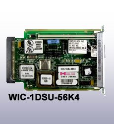 Cisco Systems WIC-1DSU-56K4 1-Port 4-Wire 56Kbps DSU/CSU WAN Interface Card, OEM (модуль расширения)