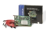 RAID Controller LSI Logic MegaRAID SATA 300-8X, 8 channel SATA, 128MB Cache, RAID levels: 0, 1, 5, 10, 50; PCI-X, retail ()