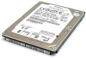 HDD Hitachi Travelstar HTS541010G9AT00 100GB, 5400 rpm, 8MB Cache, IDE/ATA-100, 2.5" (notebook type), p/n: 0A28327  (    )