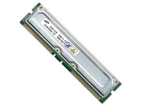 HP/Samsung 1818-7744 128MB/8 PC800-45 Rambus RDRAM ECC RIMM, p/n: P2145-63001, OEM (модуль памяти)