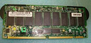 HP/Compaq 256MB Battery-backed Cache Memory Module board (BBU), includes 2 attached battery packs (p/n: 401027-001), p/n: 262012-001, OEM ( )