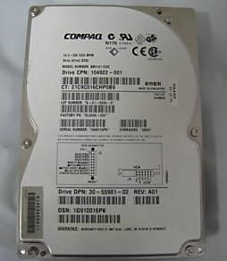 HDD Compaq 18.2GB, 7200 rpm, Wide Ultra2 SCSI, BB01811C9C, 1", p/n: 104922-001, 104663-001  ( )