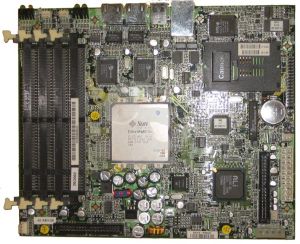 SUN Microsystems FIRE V100 Motherboard 500MHZ, p/n: 375-3090, OEM ( )