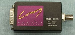 Canary MBX-1000 AUI/FOIRL IEEE802.3 Optic Transceiver  ( )