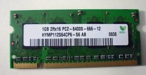 Hewlett-Packard (HP) SODIMM 1GB DDR2 800MHz (PC2-6400), p/n: 500574-001, OEM ( )