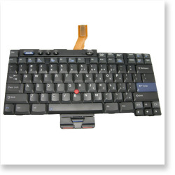 IBM Thinkpad T40/R50 model RM-87USL Laptop Keyboard, p/n: 39T0550, FRU: 39T0581, OEM (   )