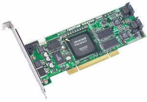 RAID Controller Promise FastTrak SX4100, 64MB RAM, SATA150, 4 channel, RAID levels: 0/1//5/10/JBOD, PCI ()