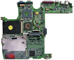 Hewlett-Packard (HP) Pavilion ze4400 System Board (Motherboard), AMD CPU, OEM (    )