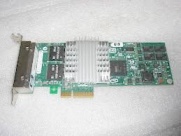      Hewlett-Packard (HP) NC364T Quad Port (4 channel) 10/100/1000Base-T Gigabit Ethernet NIC card (network server adapter), PCI-E (PCI Express), p/n: 435506-003, 436431-001. -$499.