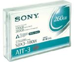 Streamer WORM Data Cartridge SONY SDX3-100W 100/260GB, AIT3, 8mm (  )