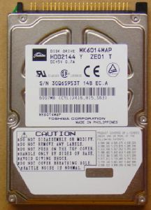 HDD Toshiba MK6014MAP (HDD2144) 6.0GB, 4200 rpm, IDE/ATA, 2.5" (notebook type), OEM ( )