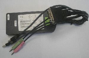 Avocent HMIQDI KVM/Audio/USB Cable Adapter, OEM ()