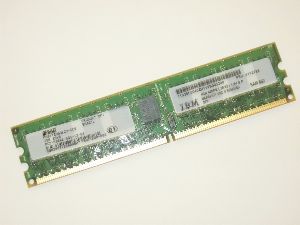 IBM/Samsung M391T2953EZ3-CE6 1GB 2Rx8 DDR2 PC2-5300E-555-12-G3 ECC SDRAM 240-pin Memory DIMM, p/n: 38L6046, FRU: 41Y2728, OEM ( )