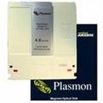 Plasmon P4800E 4.8GB Rewritable MO disk, 1024 bytes/sector, 5.25", OEM (магнитооптический диск)