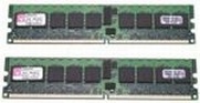      Kingston KTH-XW9400K2/8G 8GB (2x4GB) ECC Reg. (registered) DDR2 SDRAM DIMM Memory Kit, PC2-5300P (667MHz). -$269.