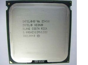 CPU Intel Xeon Quad Core E5450 3.00GHz (3000MHz), 1333MHz FSB, 12MB Cache, Socket LGA771 Harpertown, SLANQ, OEM ()