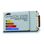      Allied Telesyn CenterCom 210TS AUI to 10Base-T Twisted Pair Ethernet Transceiver (MAU), p/n: AT-210TS, .. -$49.