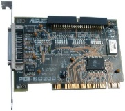     Controller ASUS PCI-SC200 card, Fast SCSI-2, 1 channel 50-pin, PCI, OEM. -$29.