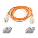 Belkin A2F20277-06 Fiber Duplex SC Patch cable, SC/SC, 62.5M, 6', OEM (кабель соединительный)