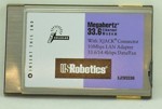 PCMCIA card ethernet-modem USR Megahertz With Xjack 10Mbps LAN 33.6/14.4kbps Data/fax, XJEM3336, OEM (-/ )