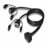 Belkin Omniview Enterprise Series Dual-Port PS/2 KVM Cable, 6ft (1,8m), p/n: F1D9400-06 (кабель соединительный)