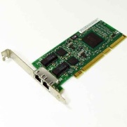      Network Ethernet card Intel PRO/100 S Dual Port Server Adapter, PCI-X, 100Mbps, p/n: A56831-002, 340-1003-00, OEM. -$74.95.