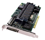 RAID controller Mylex AcceleRAID170, 1 channel Ultra160 (Ultra3), 128MB RAM, 68-pin int, 68-pin ext. mini SCSI, PCI, OEM ()