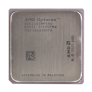 CPU AMD Opteron Model 246, 2.0GHz (2000MHz), 1MB (1024KB) 800MHz, Socket 940 PGA (940-pin), OEM ()