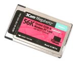 3Com Megahertz 3CXM756 PCMCIA 56K Global GSM & Cellular Modem PC Card/w X-Jack, OEM (-)