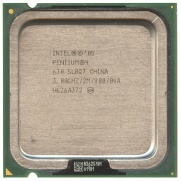     CPU Intel Pentium4 Hyper-Threading (HT) 3.00GHz/2MB/800/1.25-1.388V, LGA775, SL7Z9 (3000MHz), OEM. -$29.